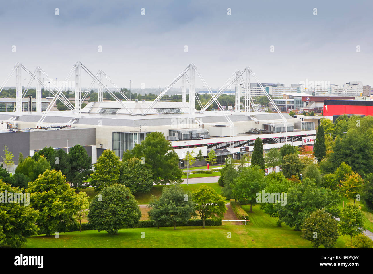 LG Arena, neben der NEC. Solihull, in der Nähe von Birmingham, West Midlands, England, UK Stockfoto