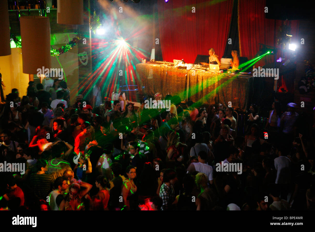 Die Asa Branca-Night-Club in der Gegend von Lapa, Rio De Janeiro, Brasilien. Stockfoto