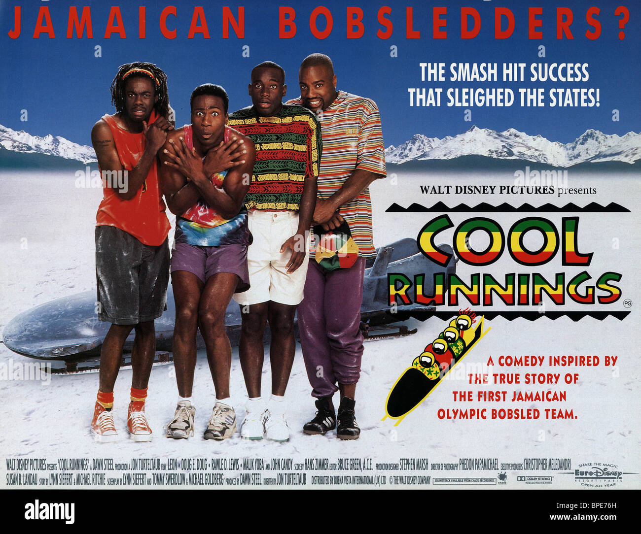 LEON, DOUG E. DOUG, Lewis, YOBA, Cool Runnings, 1993 Stockfotografie Alamy