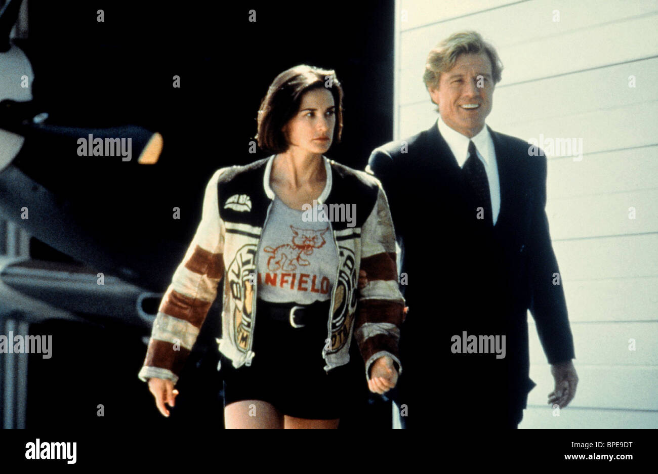 Demi Moore Robert Redford Unanstandigen Vorschlag 1993 Stockfotografie Alamy
