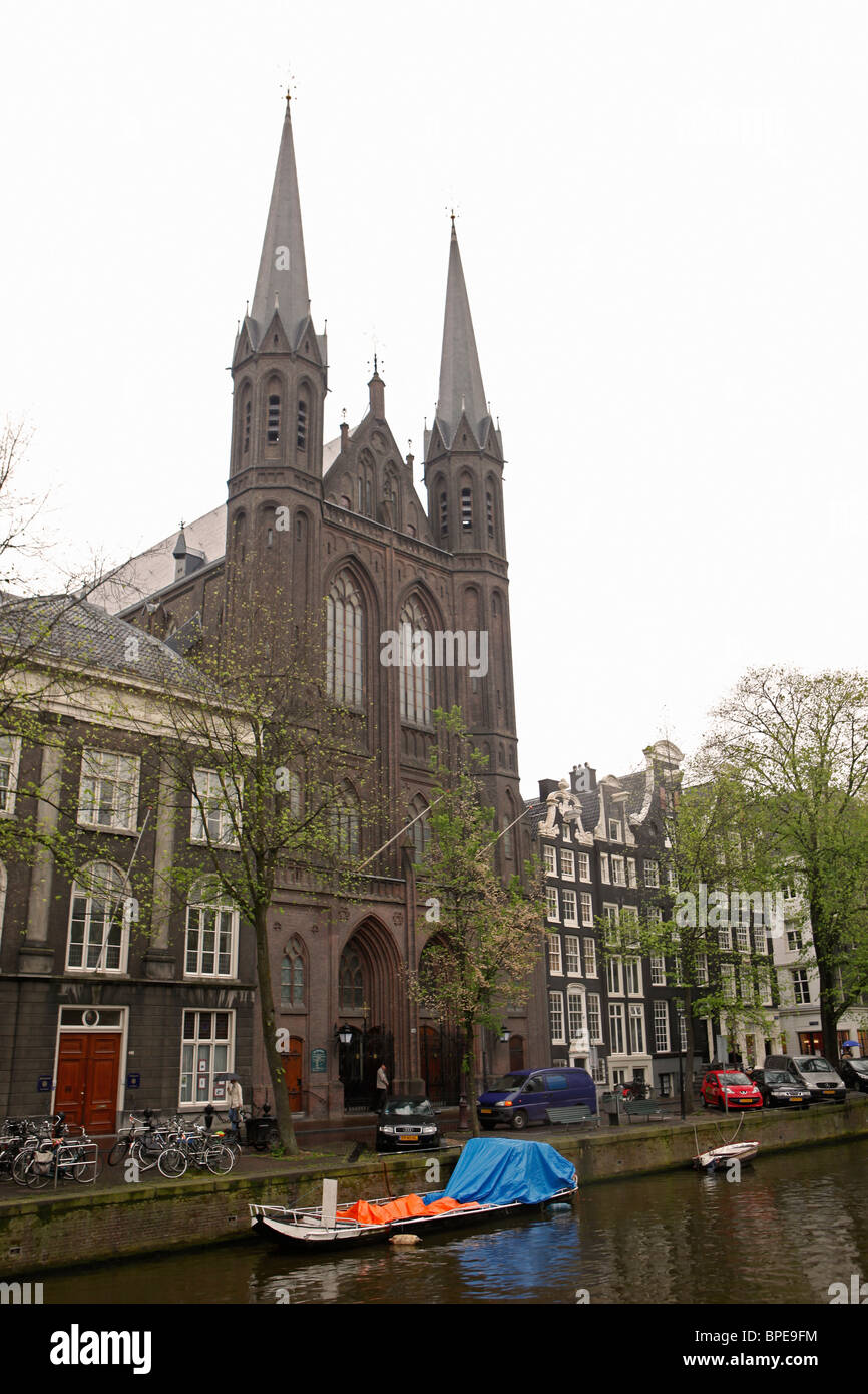 Krijtberg Kirche in Amsterdam Stockfoto