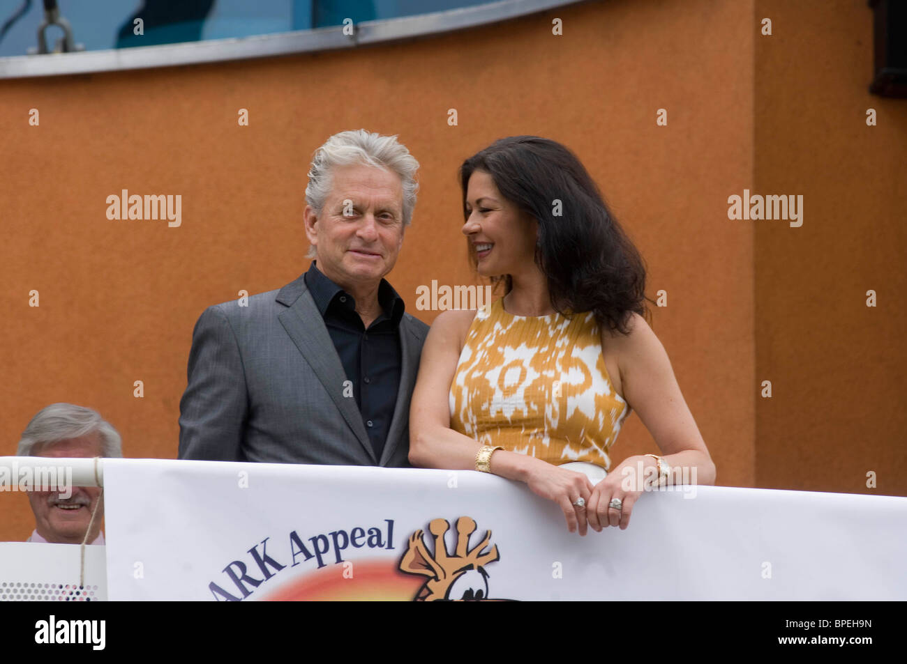 Catherine Zeta-Jones und Michael Douglas. Stockfoto
