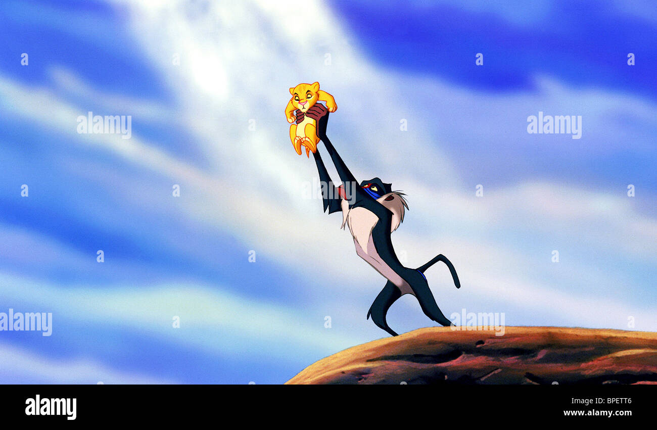 SIMBA & RAFIKI DER KÖNIG DER LÖWEN (1994 Stockfoto, Bild 31059622 Alamy