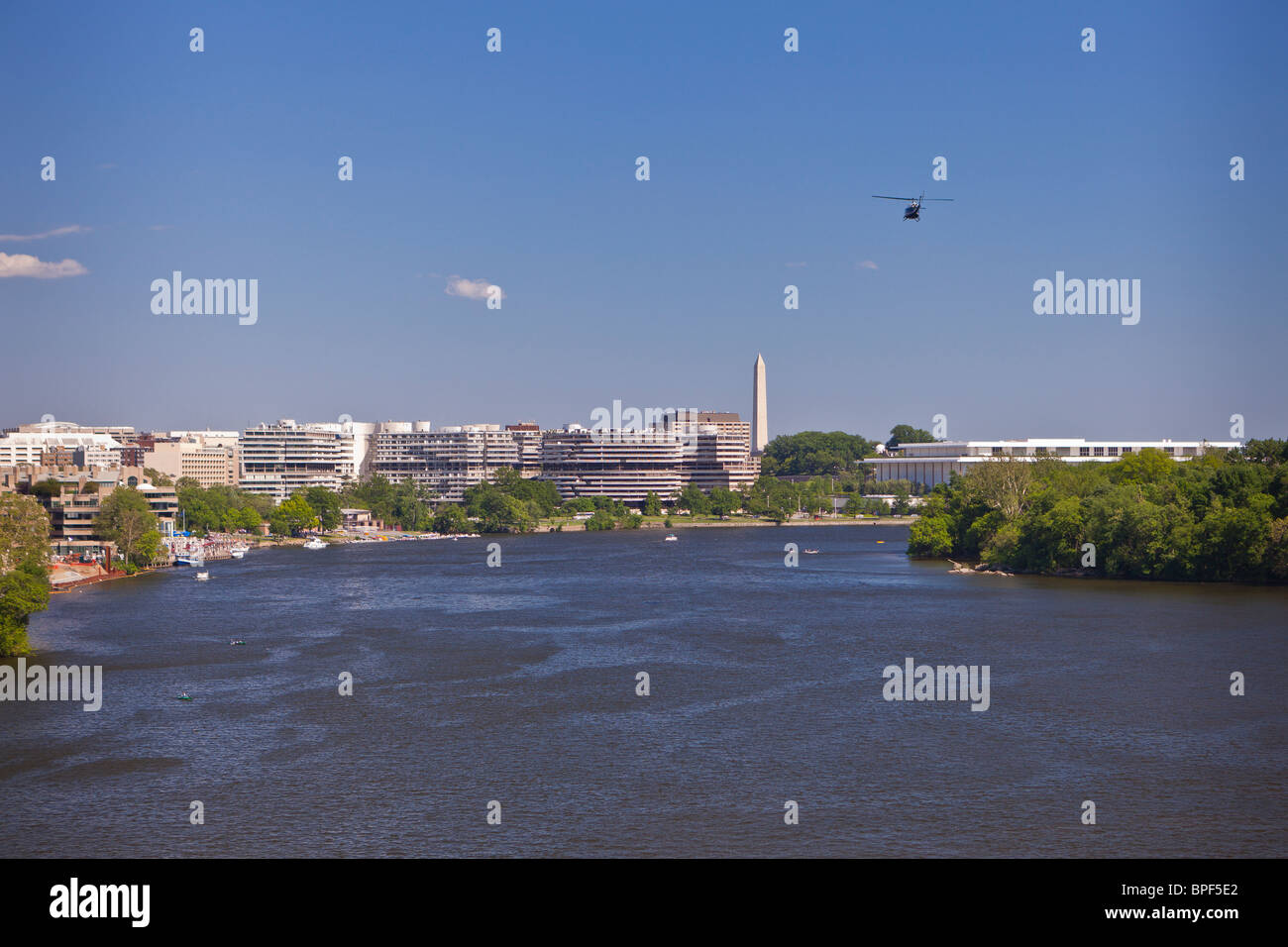 WASHINGTON, DC, USA - Potomac River. Stockfoto