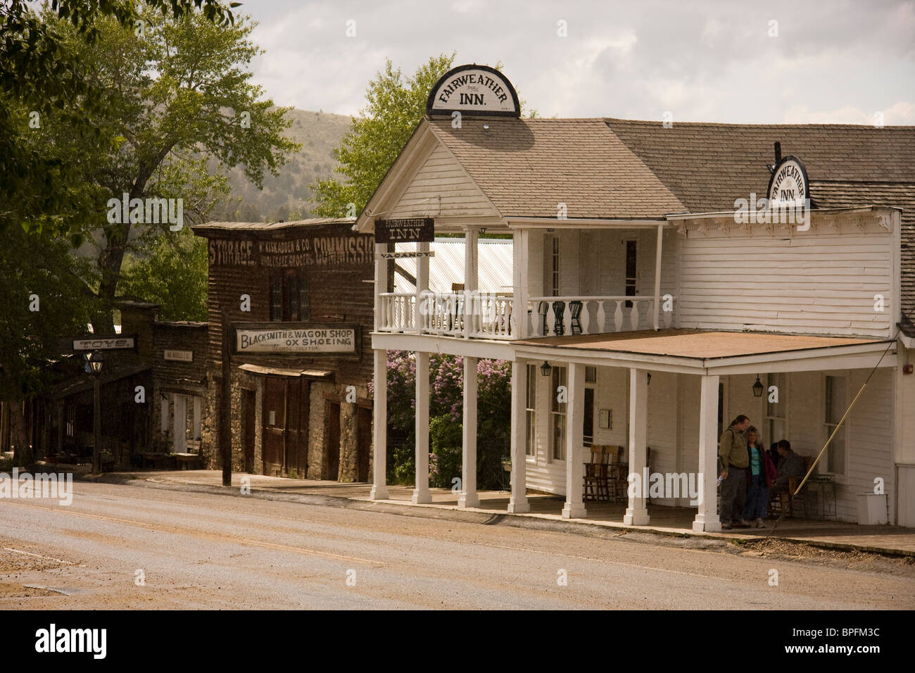 Fairweather Inn, Virginia City, Montana, USA Stockfoto