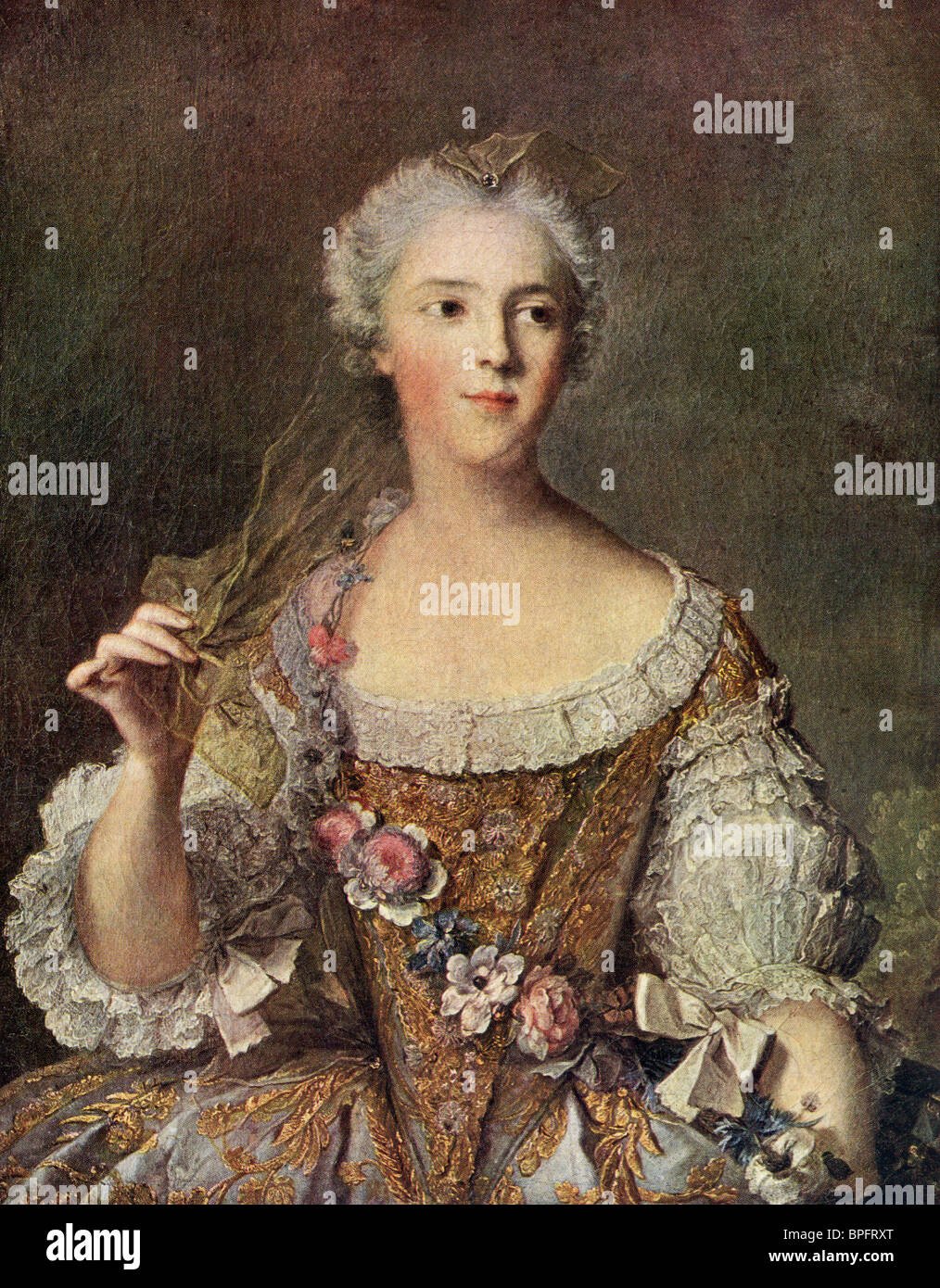 Madame Sophie. Gemälde von Jean-Marc Nattier. Prinzessin Sophie von Frankreich, 1734-1782. Stockfoto
