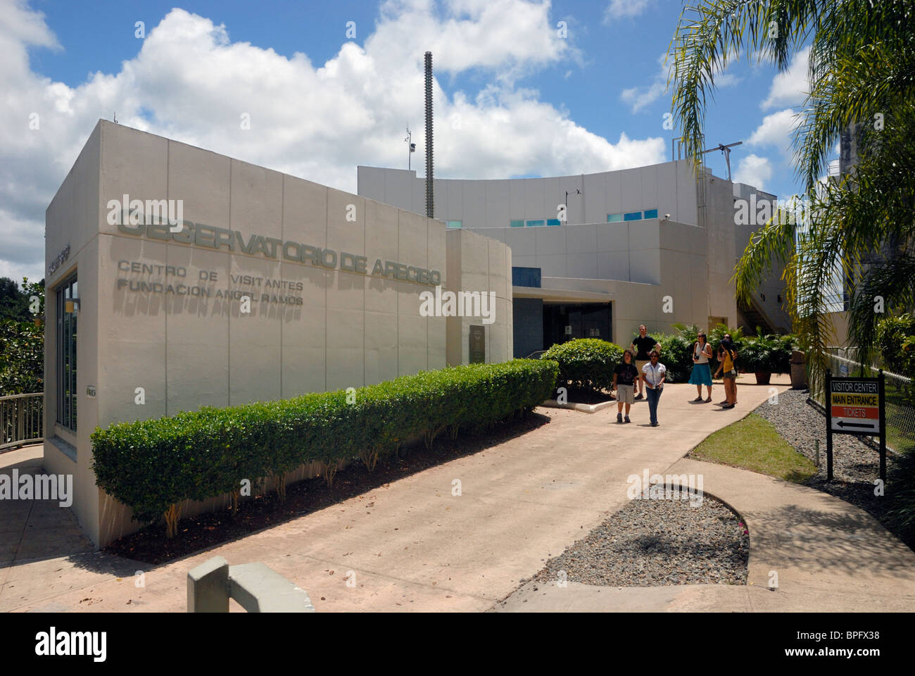 Arecibo-Observatorium, Arecibo, Puerto Rico Stockfoto