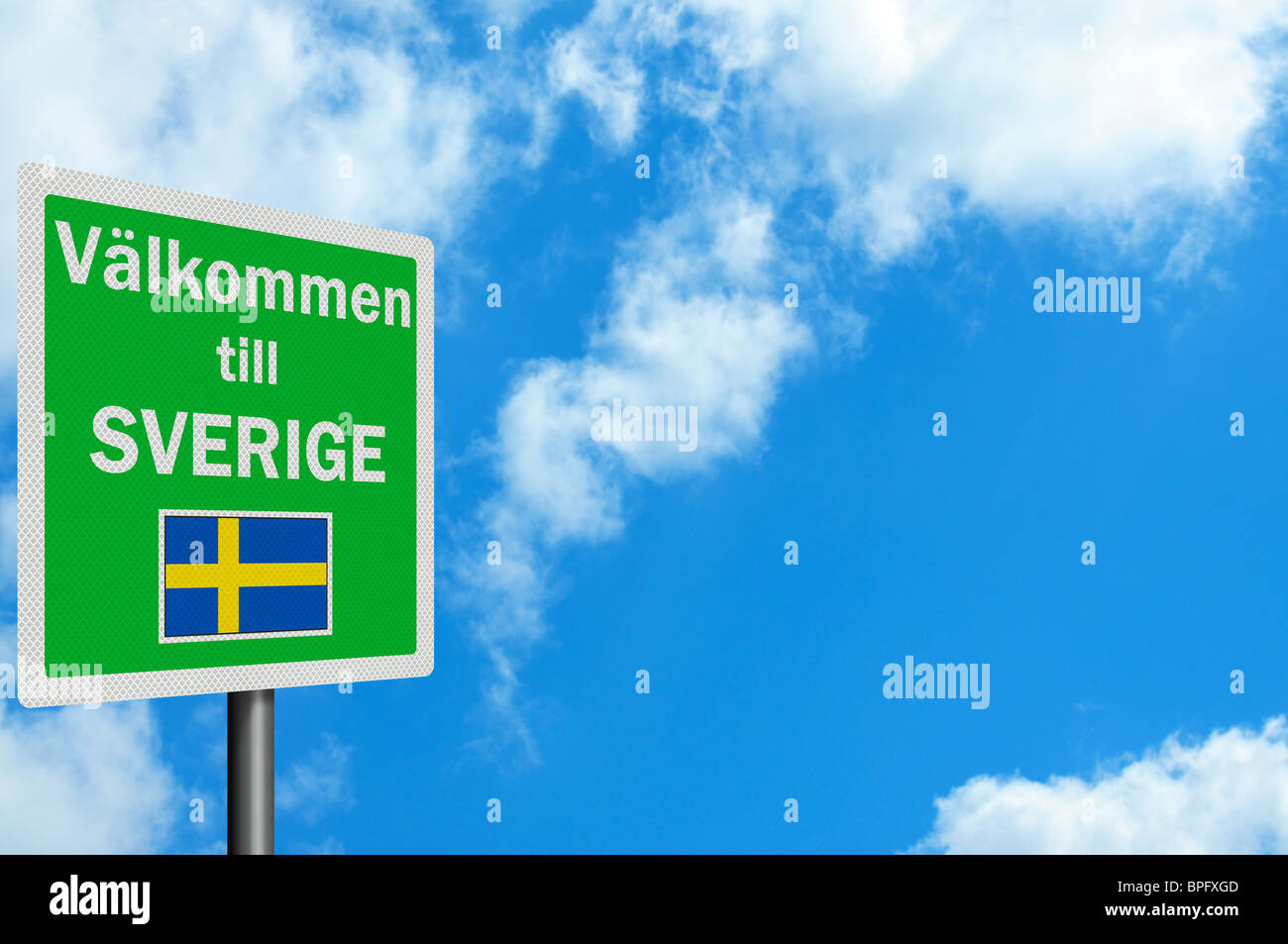 Schwedisches grenzzeichen Fotos und Bildmaterial in hoher Auflösung Alamy