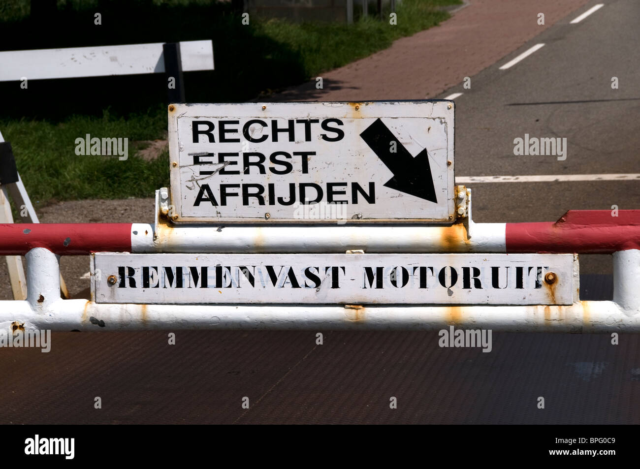 Genemuiden Overijssel Niederlande Fähre Verkehr Boot Schiff Stockfoto