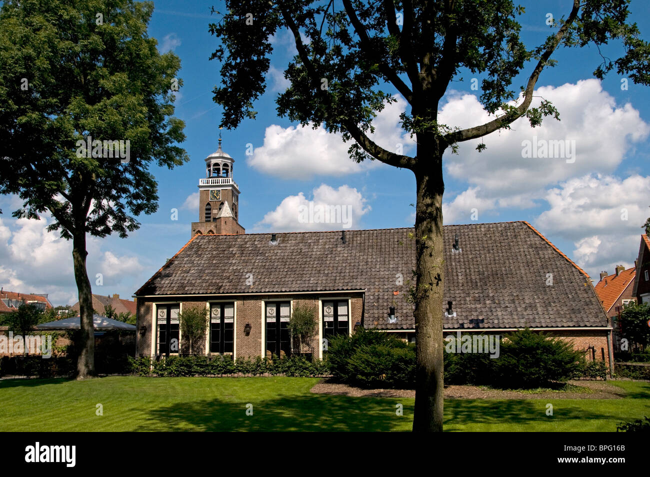 Vollenhove Overijssel niederländischen Stadt Niederlande Gärten Marveld Stockfoto