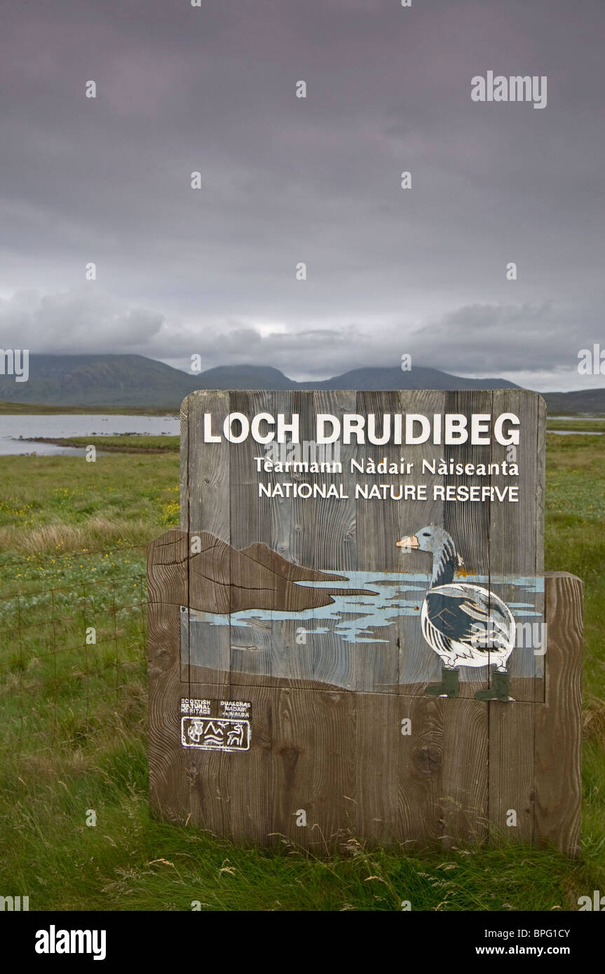 Loch Druidibeag National Nature Reserve South Uist, äußeren Hebriden Western Isles Schottland. SCO 6458 Stockfoto