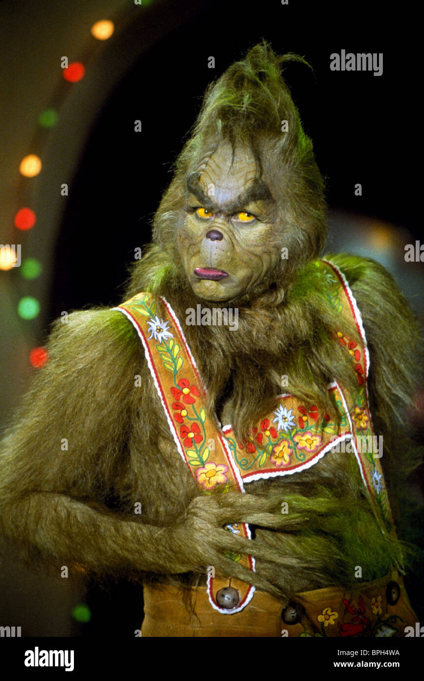 JIM CARREY HOW THE GRINCH CHRISTMAS (2000 STOLE Stockfotografie - Alamy