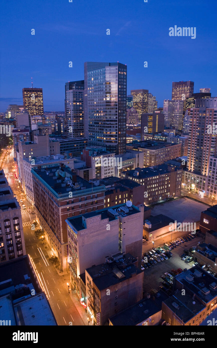 Gebäude in einer Stadt, Ritz Carlton, Boston, Suffolk County, Massachusetts, USA Stockfoto