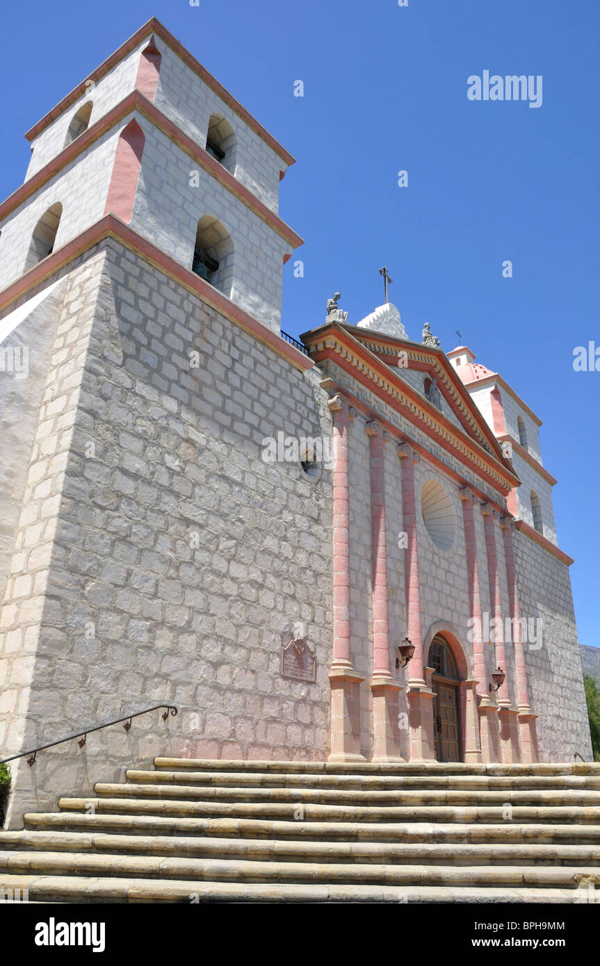 Mission Santa Barbara, Kalifornien, USA Stockfoto