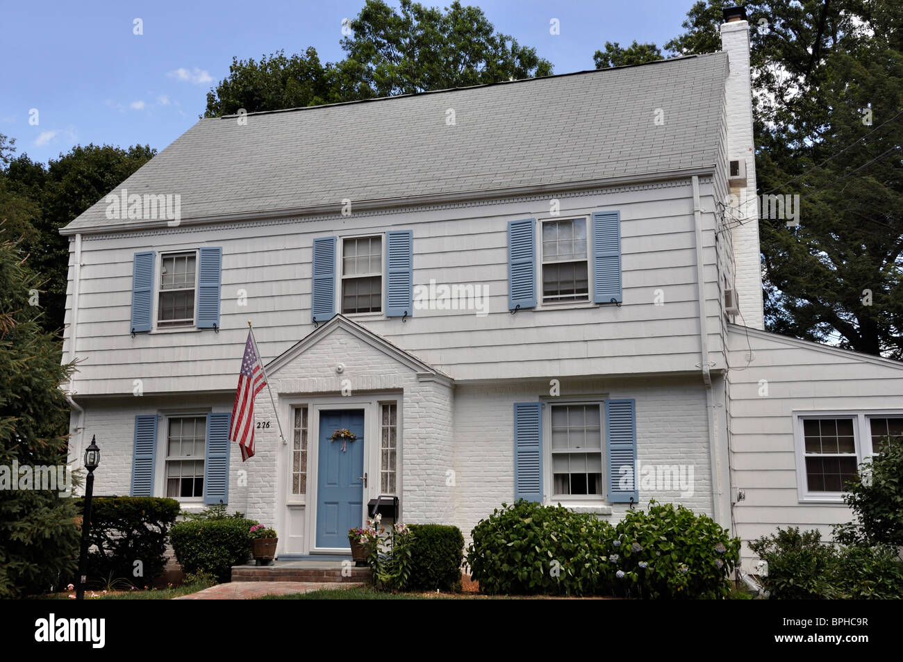 New England Haus, Connecticut, USA Stockfoto