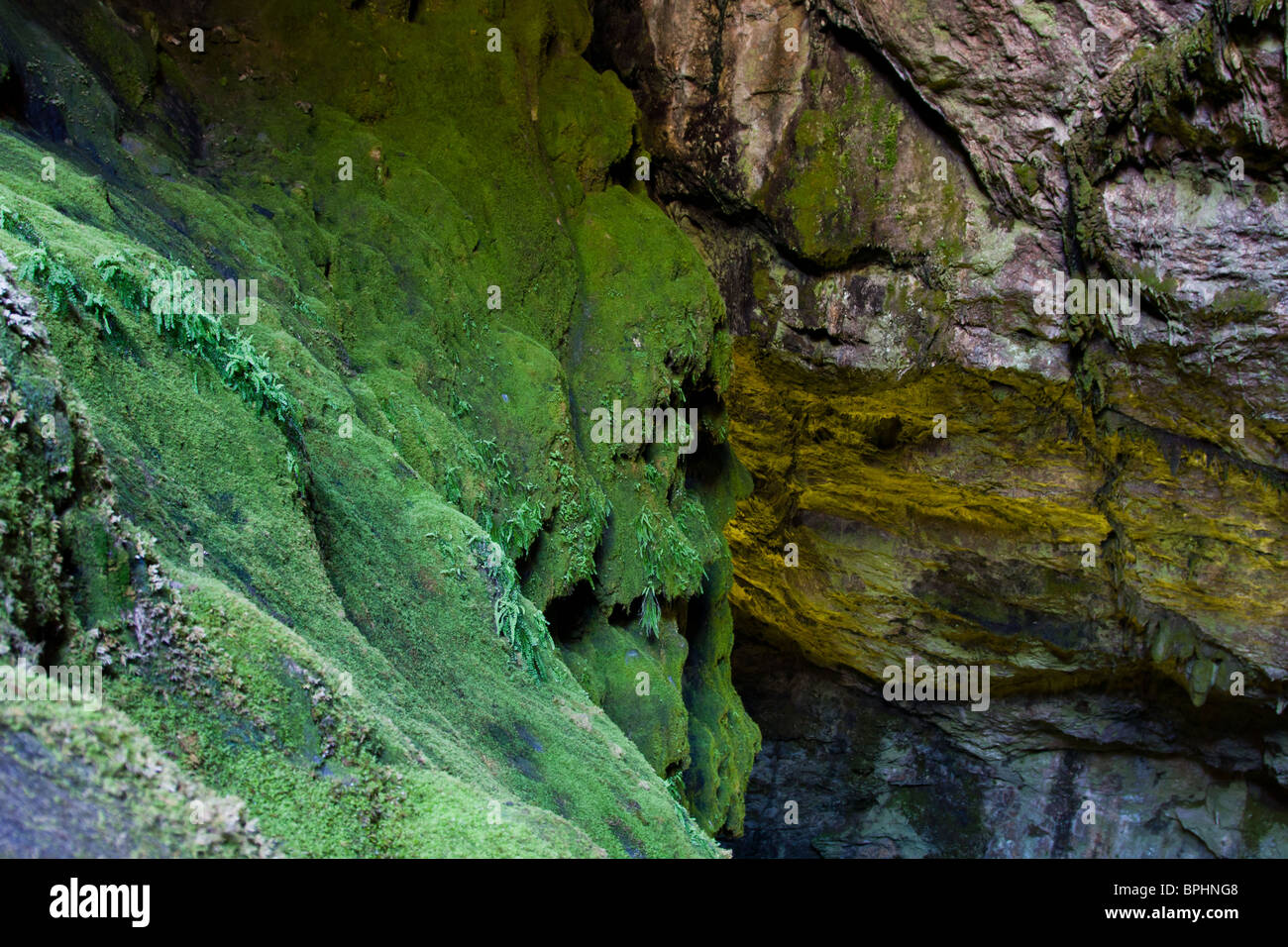 Das Innere des Dikteo Andron Cave(also known as birth place of Zeus) auf der Insel Kreta in Griechenland. Stockfoto