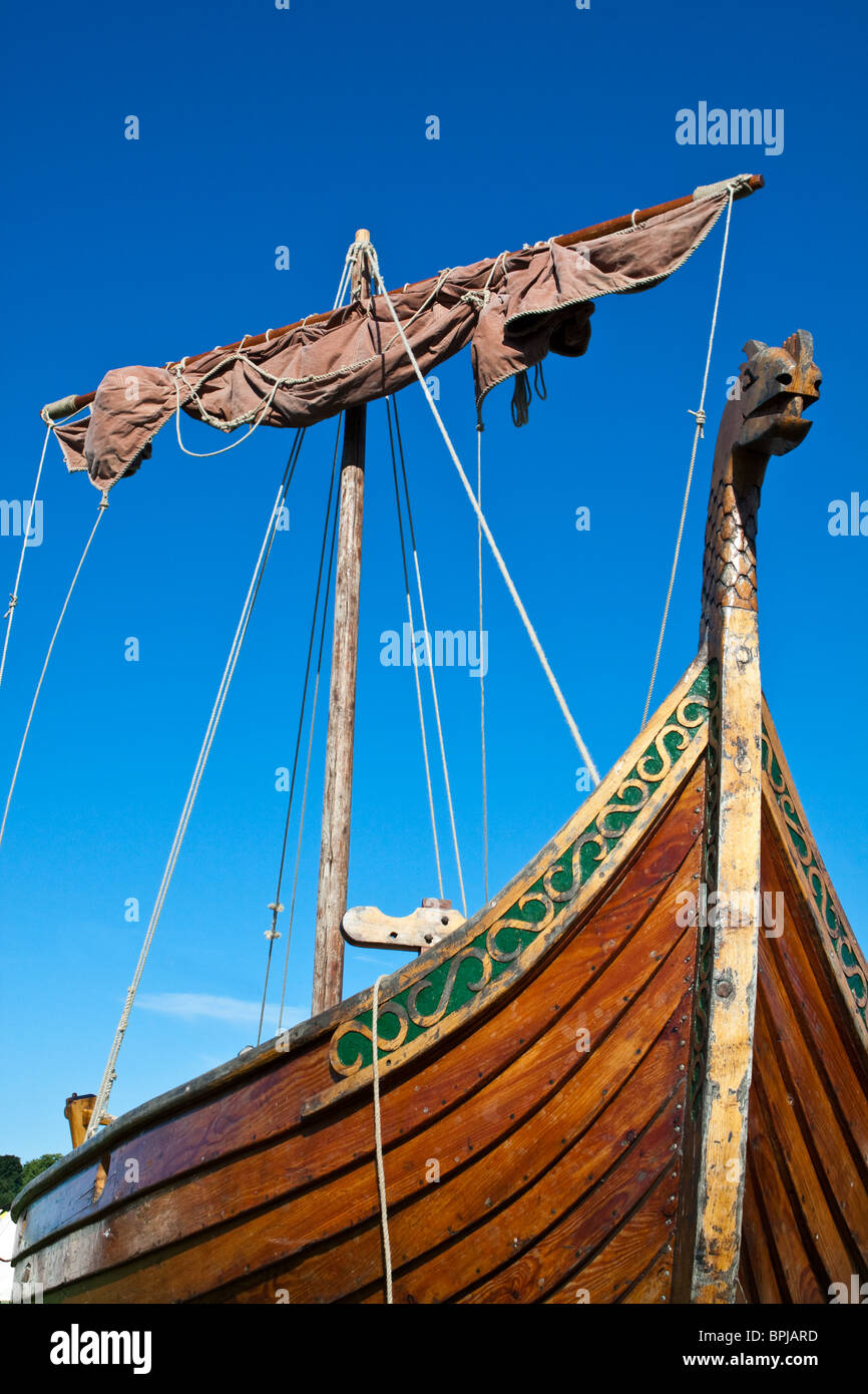 Viking Longboat Stockfoto