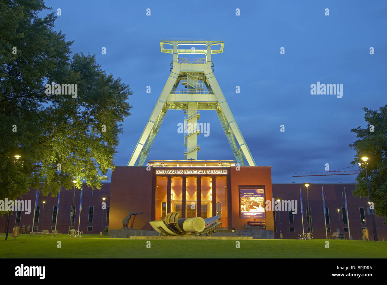 Gernan Bergbaumuseum in Bochum, Ruhrgebiet, Nordrhein-Westfalen, Deutschland, Europa Stockfoto