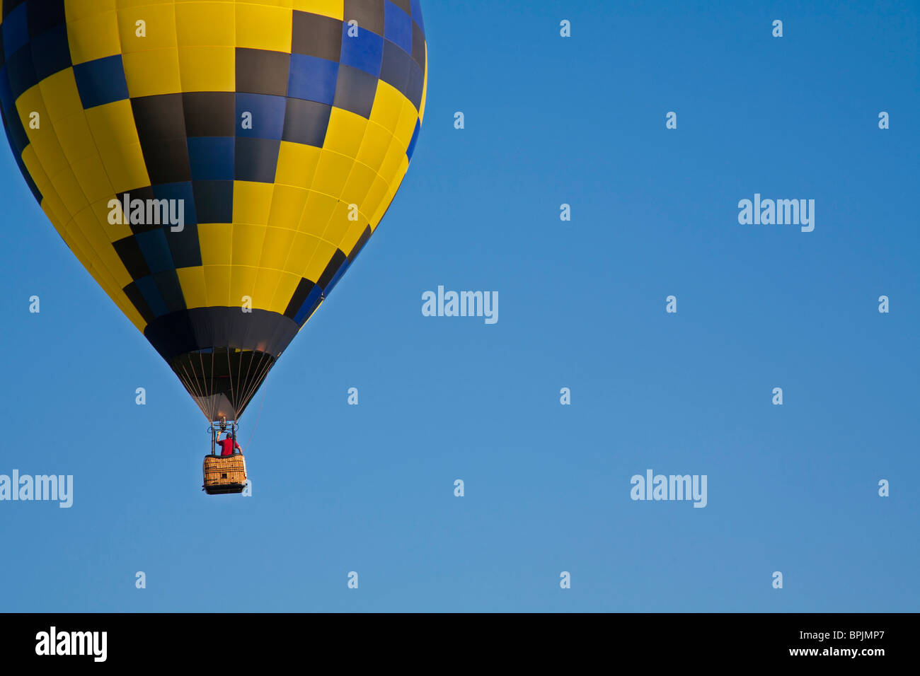 US National Hot Air Balloon Championship Wettbewerb Stockfoto