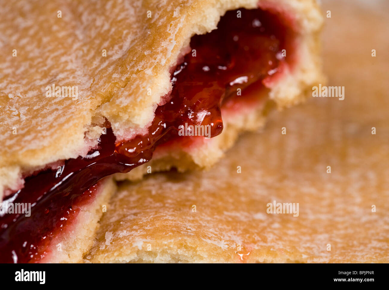 Gastgeberin Cherry Pie. Stockfoto