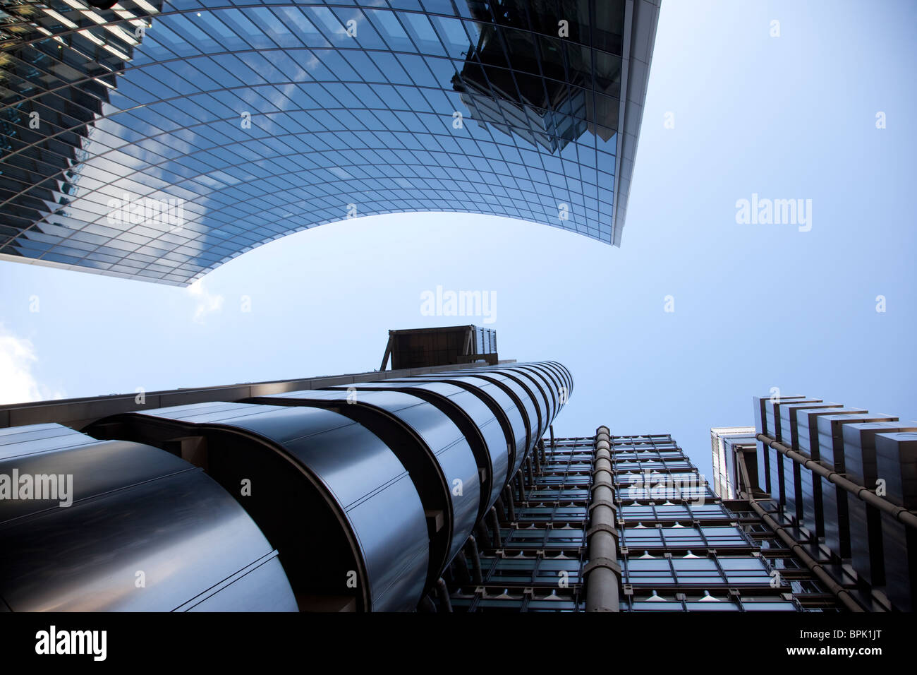 Richard Rogers entworfen Lloyds Building Lime Street, City of London, UK. Foto: Jeff Gilbert Stockfoto