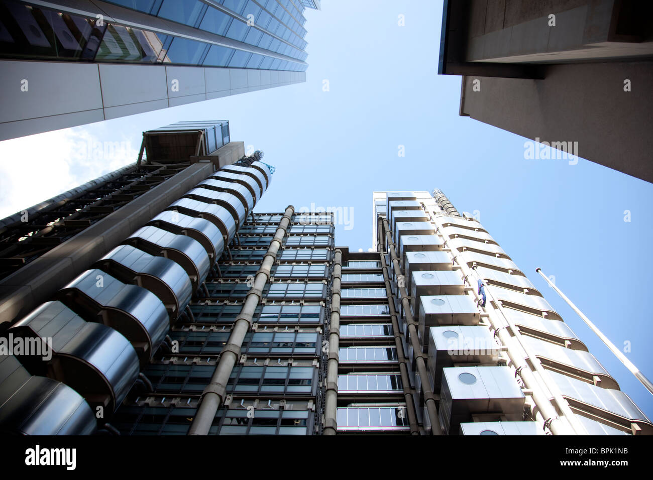 Richard Rogers entworfen Lloyds Building Lime Street, City of London, UK. Foto: Jeff Gilbert Stockfoto