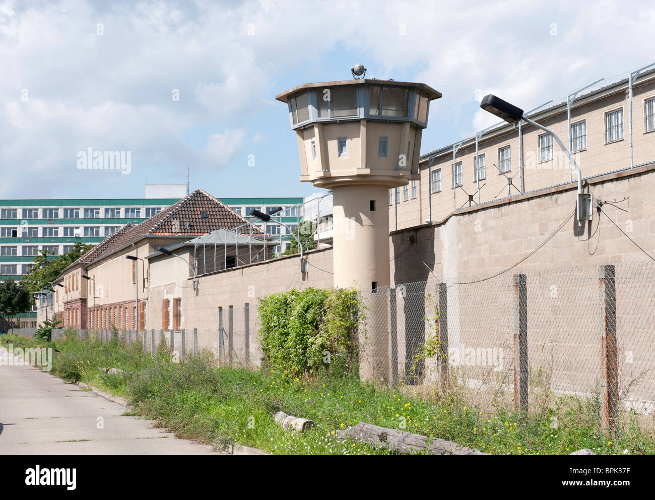 Die ehemalige DDR geheime Sicherheitspolizei oder STASI-Gefängnis in Hohenschönhausen in Berlin Deutschland Stockfoto