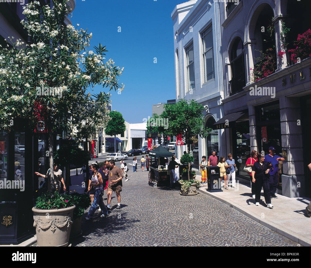 Beverly Hills, Los Angeles, Kalifornien, USA Stockfoto