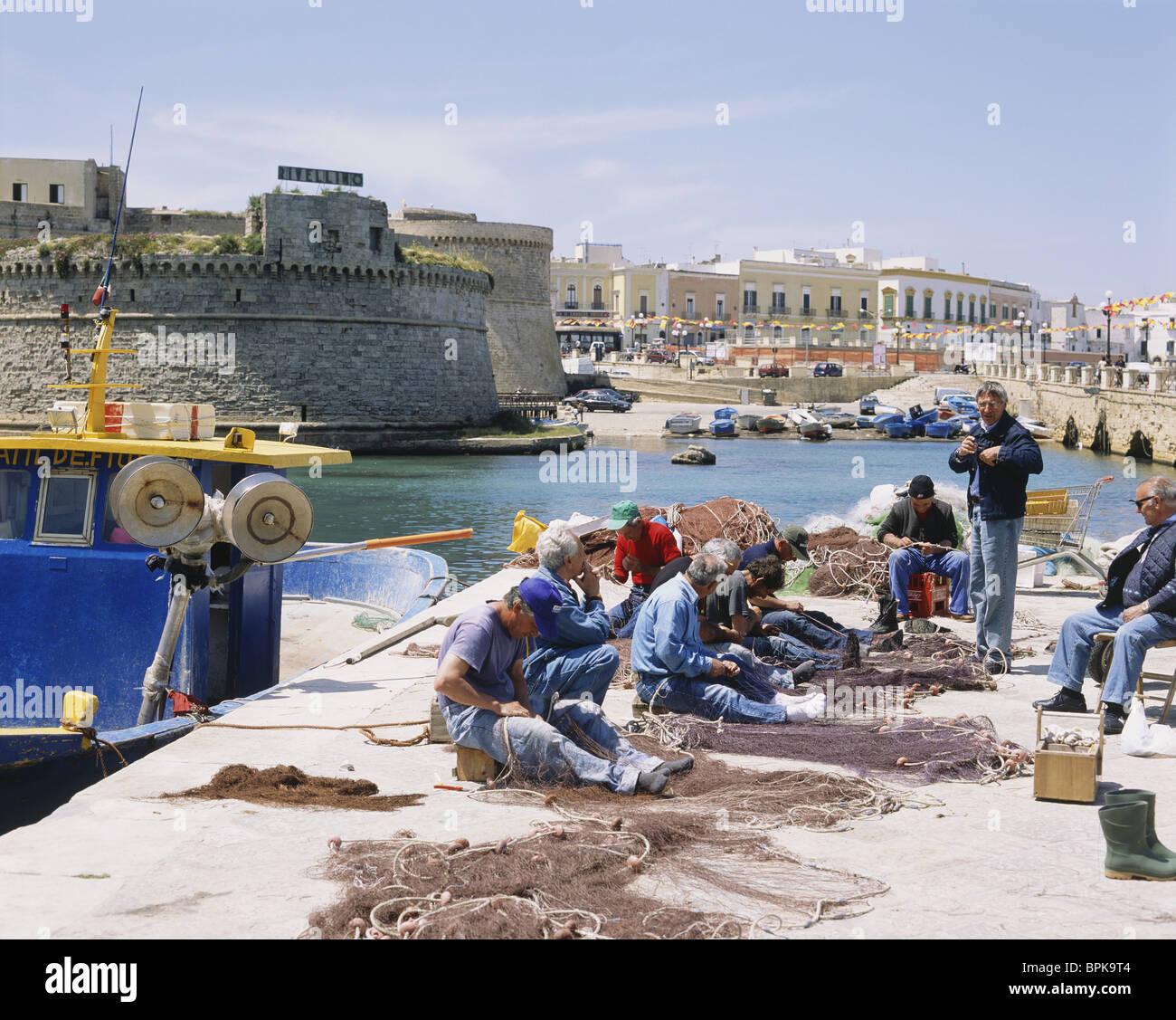 Gallipoli, Apulien, Italien Stockfoto
