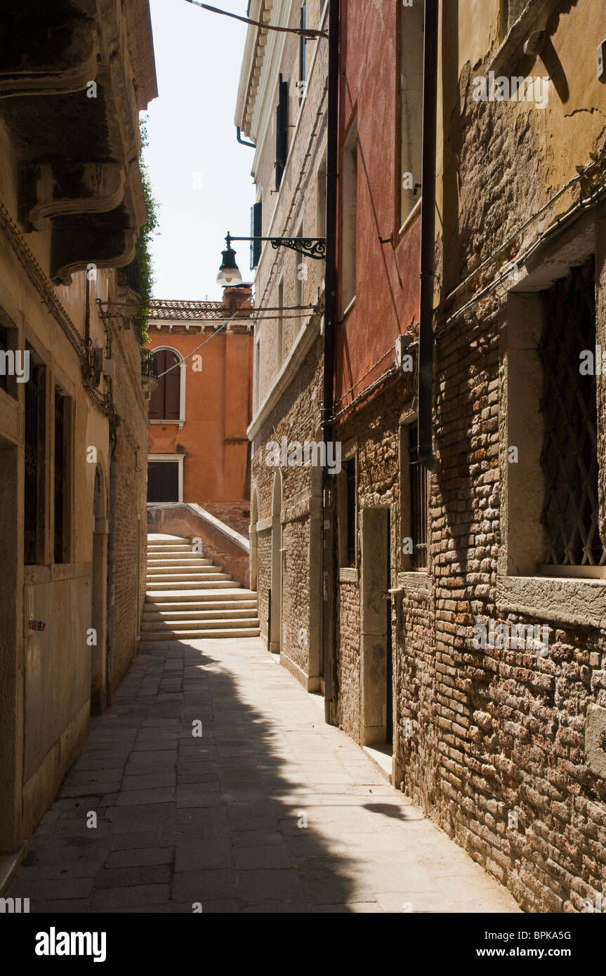 Venezia: ein wenig stret Stockfoto