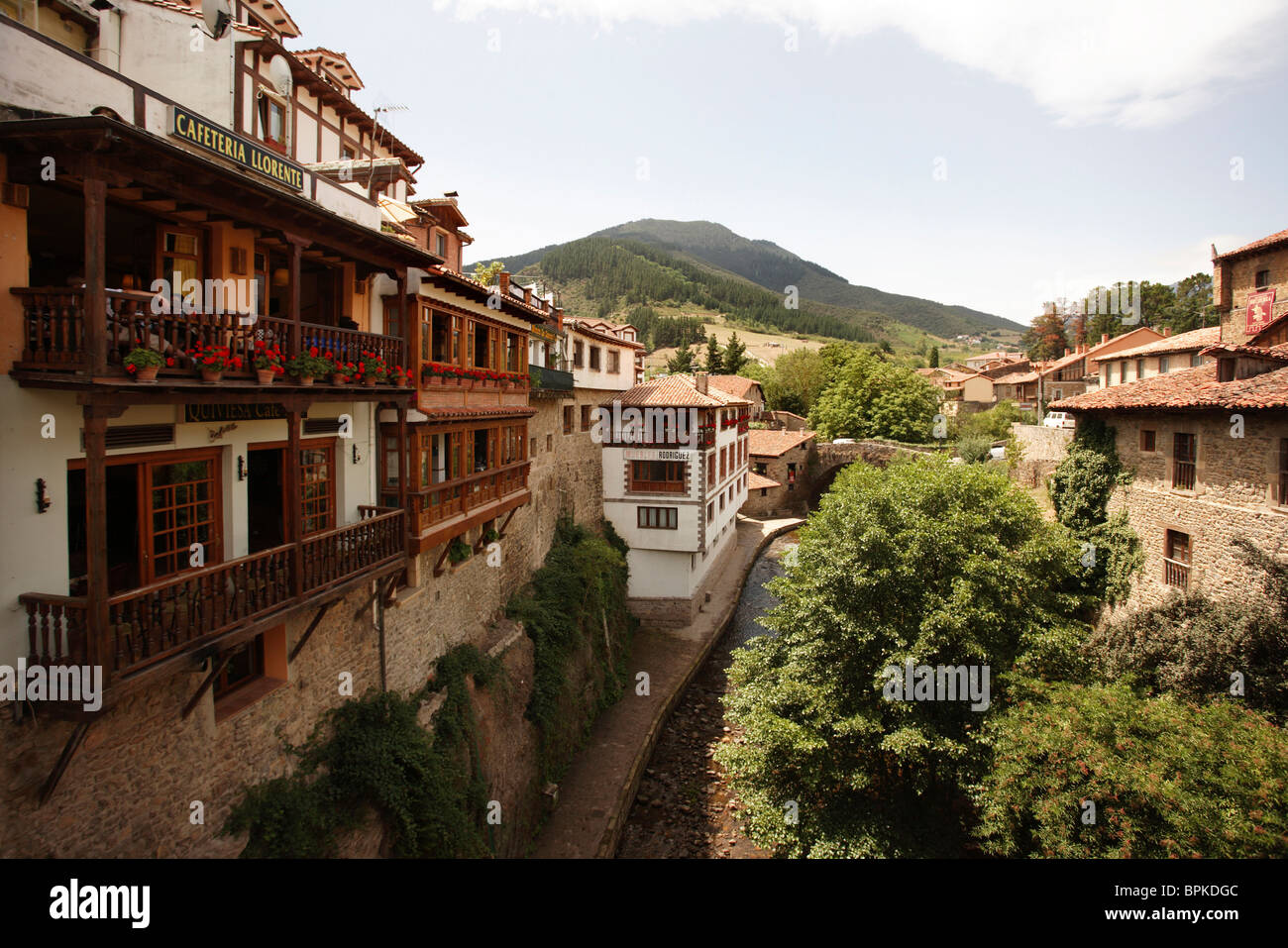 Potes, Kantabrien, NW-Spanien, Spanien Stockfoto