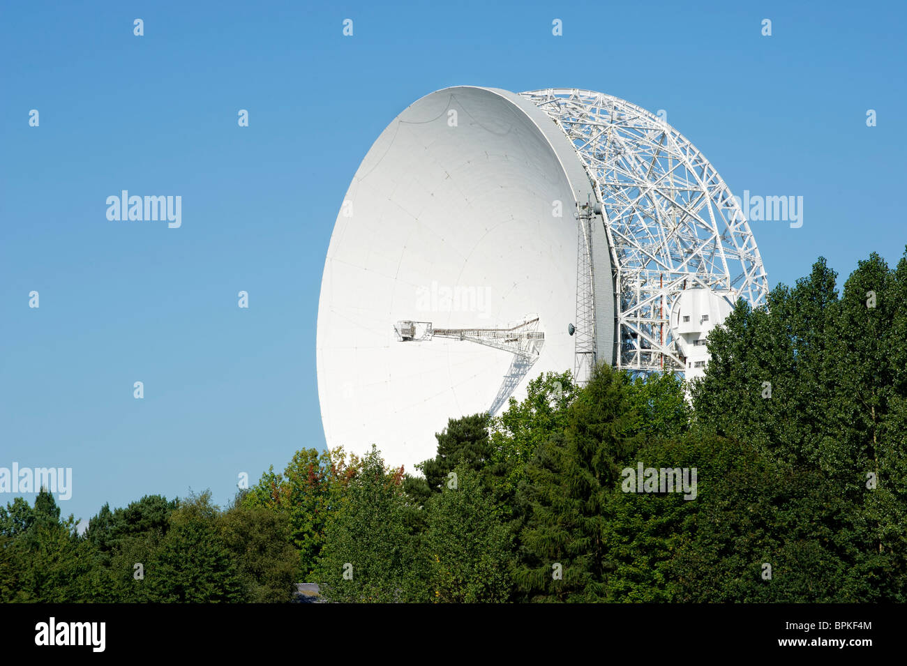 Lovell-Teleskop am Jodrell Bank Observatory in Cheshire, England Stockfoto