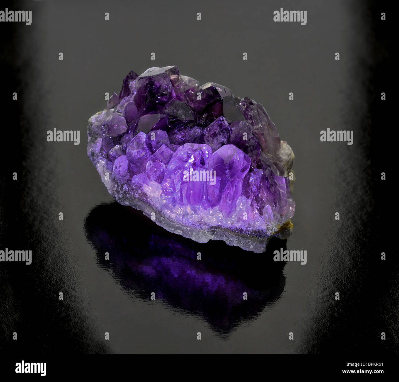 Amethyst Stockfoto