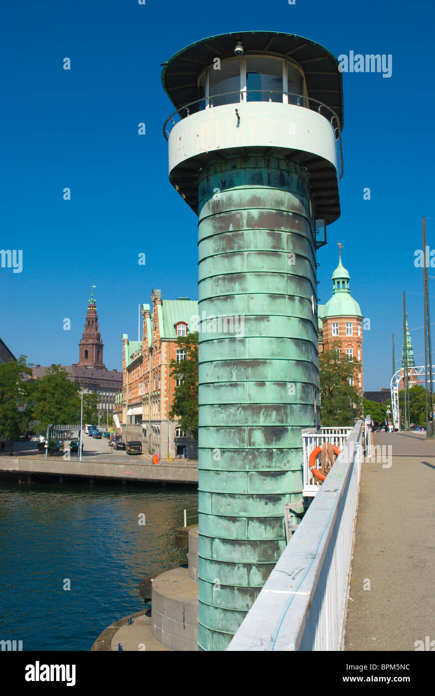 Bridgehouse auf Knippelsbro Brücke Kopenhagen Dänemark Mitteleuropa Stockfoto