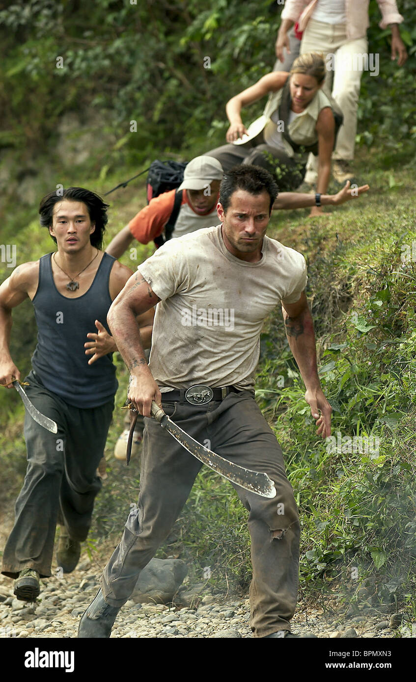 RICK YUNE, Johnny Messner, Eugene Byrd, Kadee Strickland, ANACONDAS DIE JAGD NACH DER BLUT