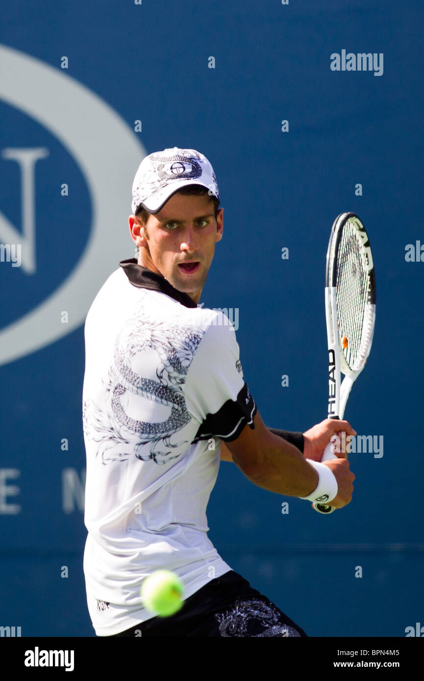 Novak Djokovic (SRB) 2010 USOpen Tennis Stockfoto