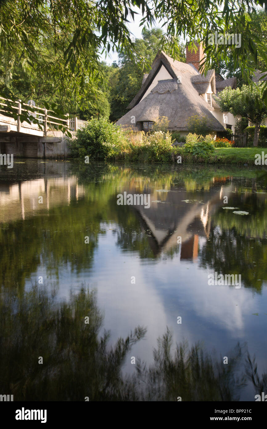 Bridge Cottage, Flatford Stockfoto