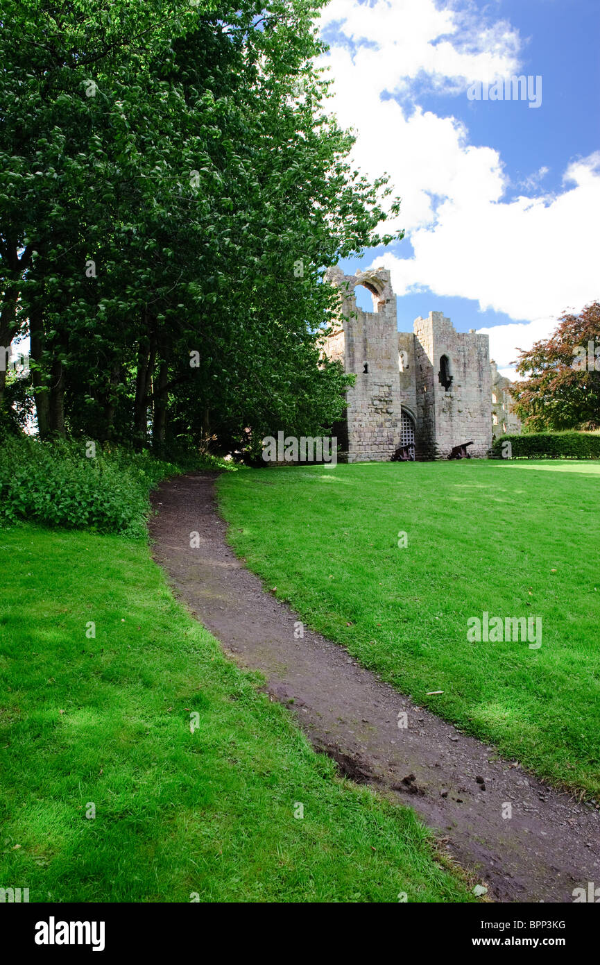 Et al. Burg, Northumberland Stockfoto