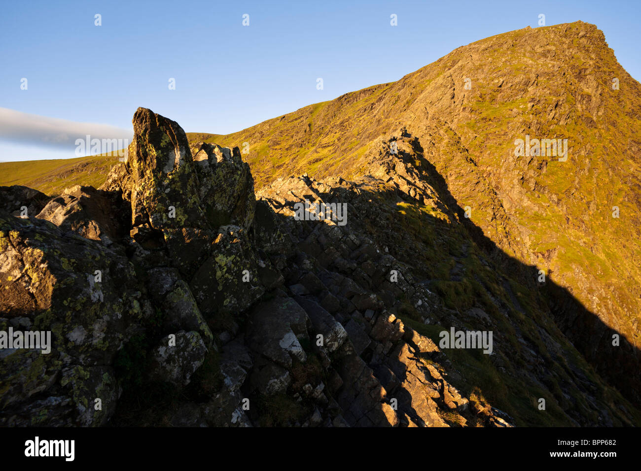 Scharfe Kante, Blencathra, englischen Lake District, Cumbria Stockfoto