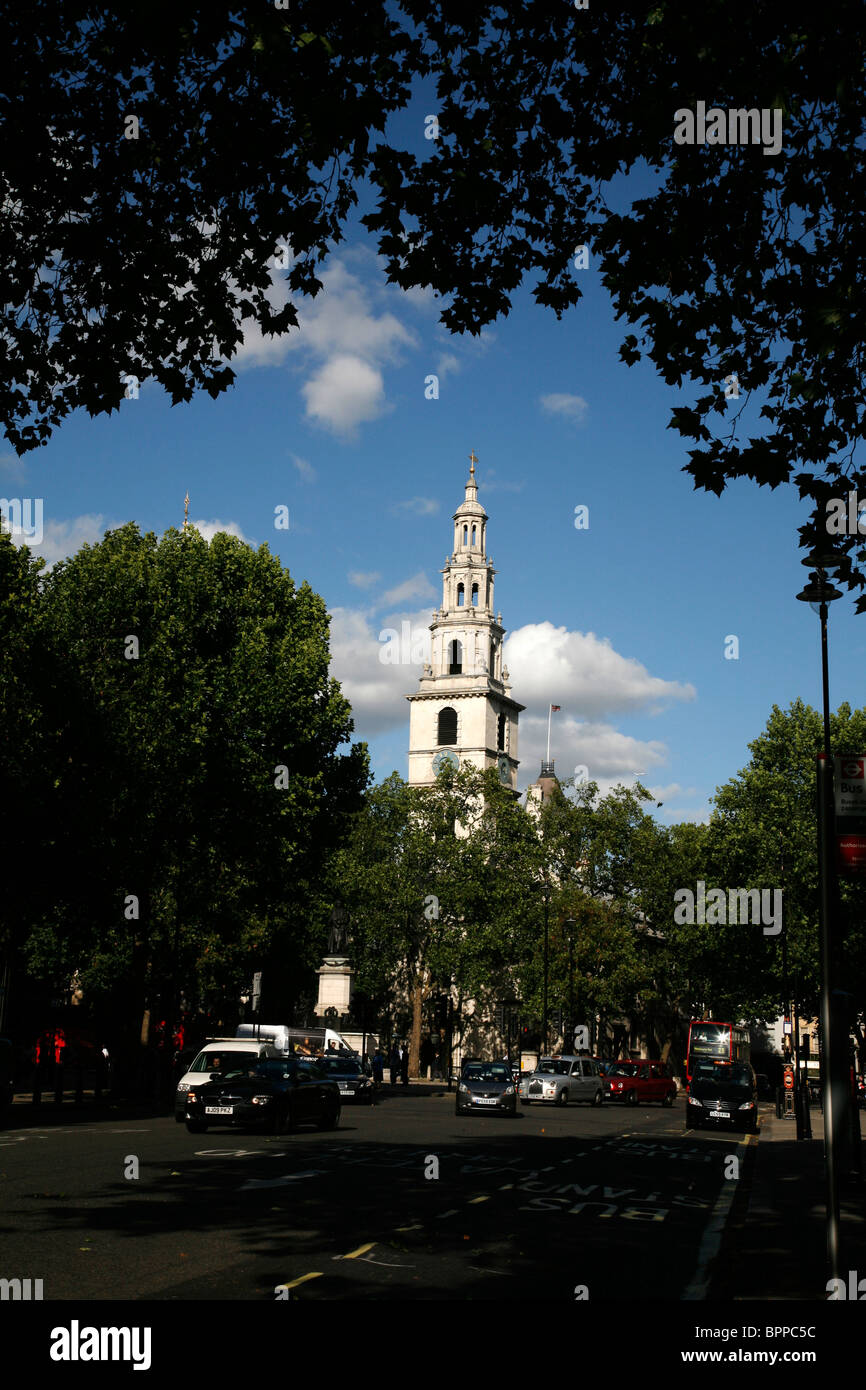 Kirche St. Clement Danes auf The Strand, London, UK Stockfoto