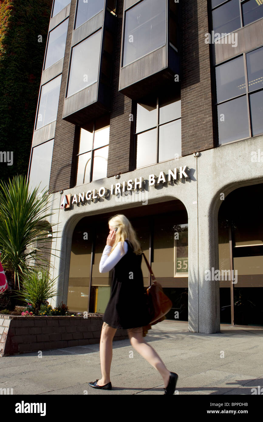 Anglo irish bank Stockfoto