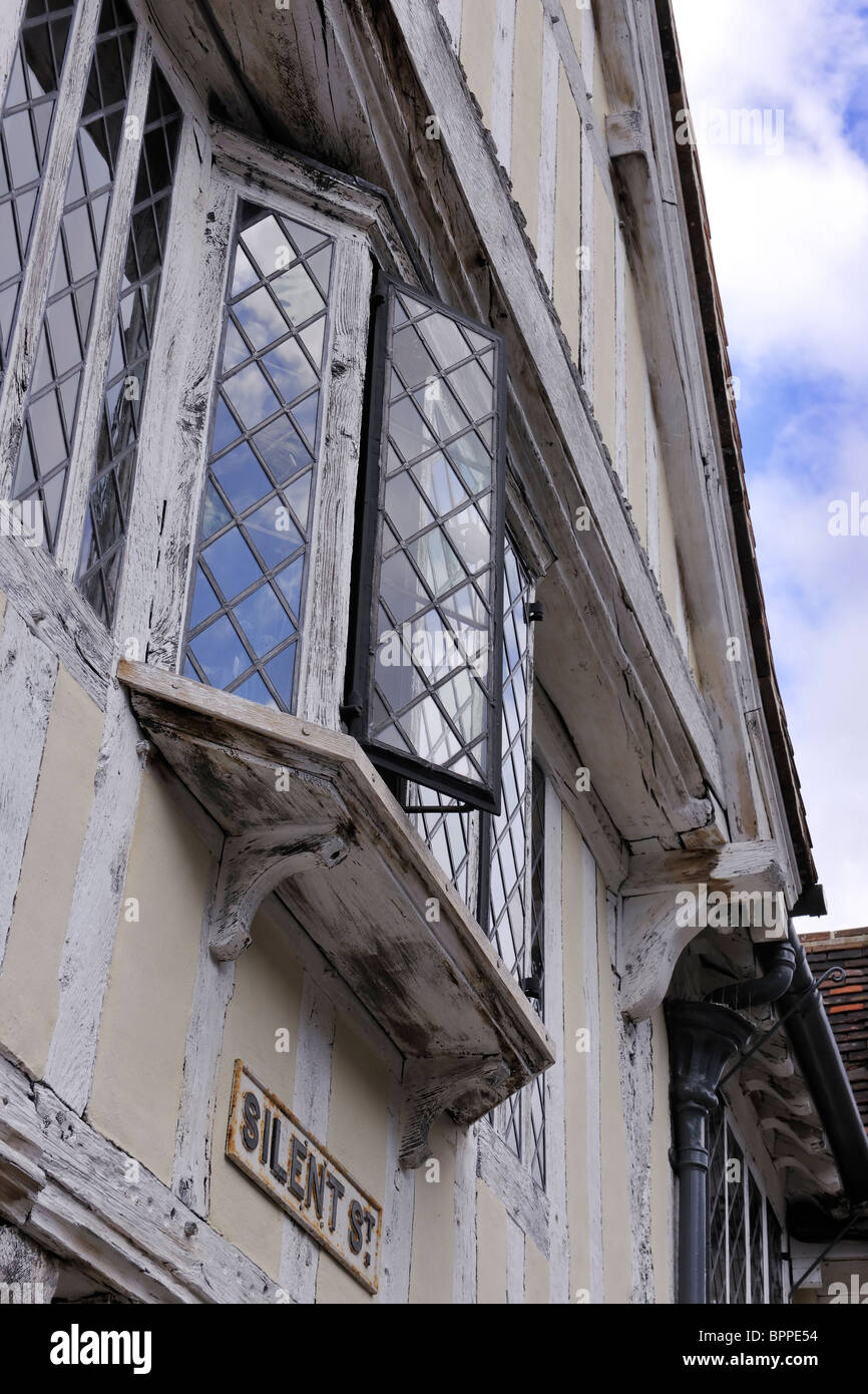 Bleiglas Fenster - historische Ipswich Stockfoto
