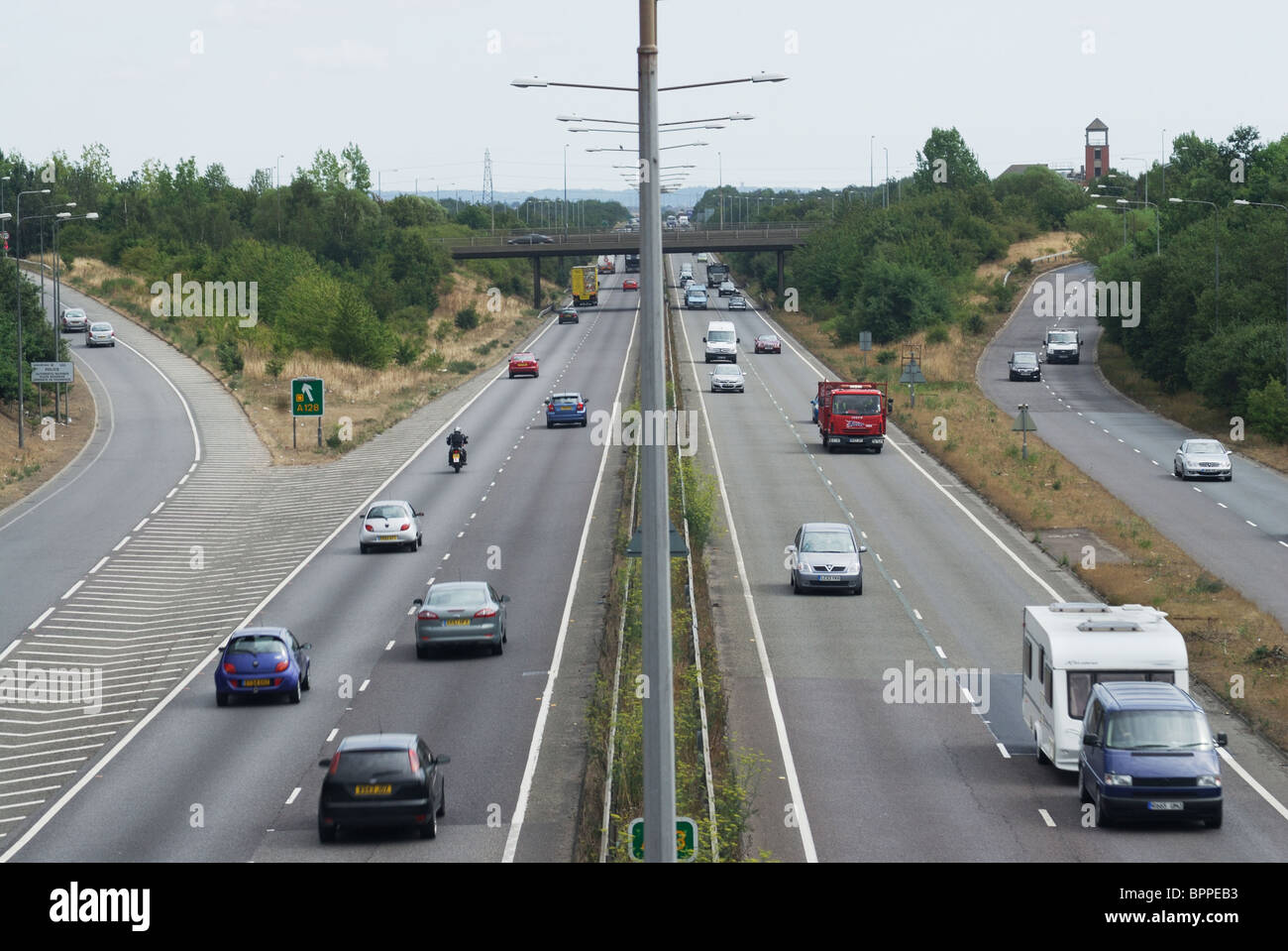 Autobahn Stockfoto