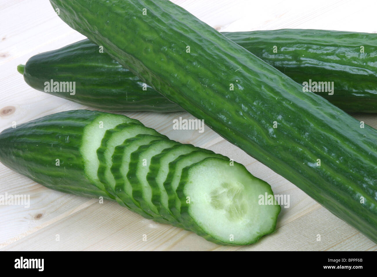Gurken Stockfoto