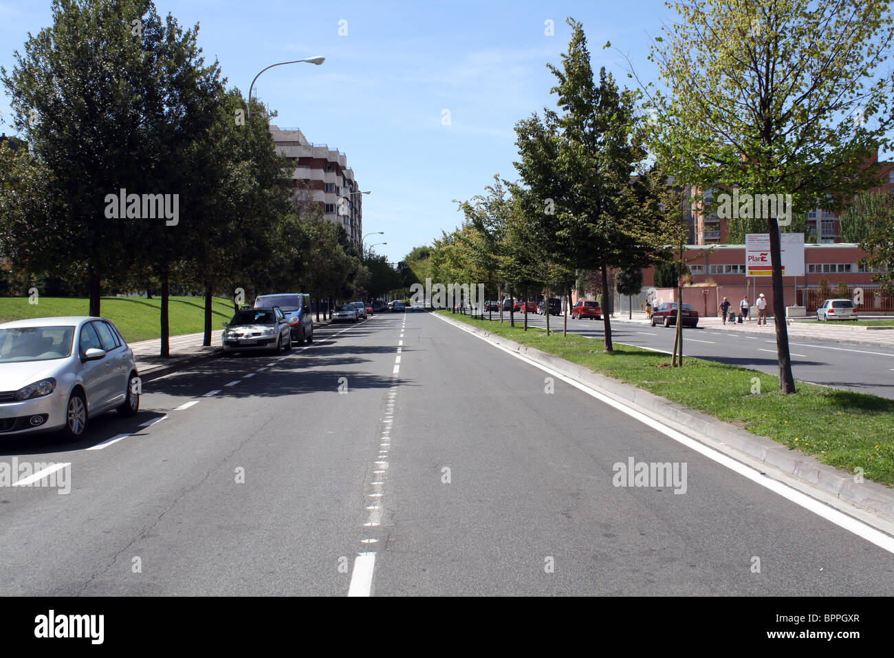 Öffentlicher Park um die Freizeit zu genießen. Stockfoto