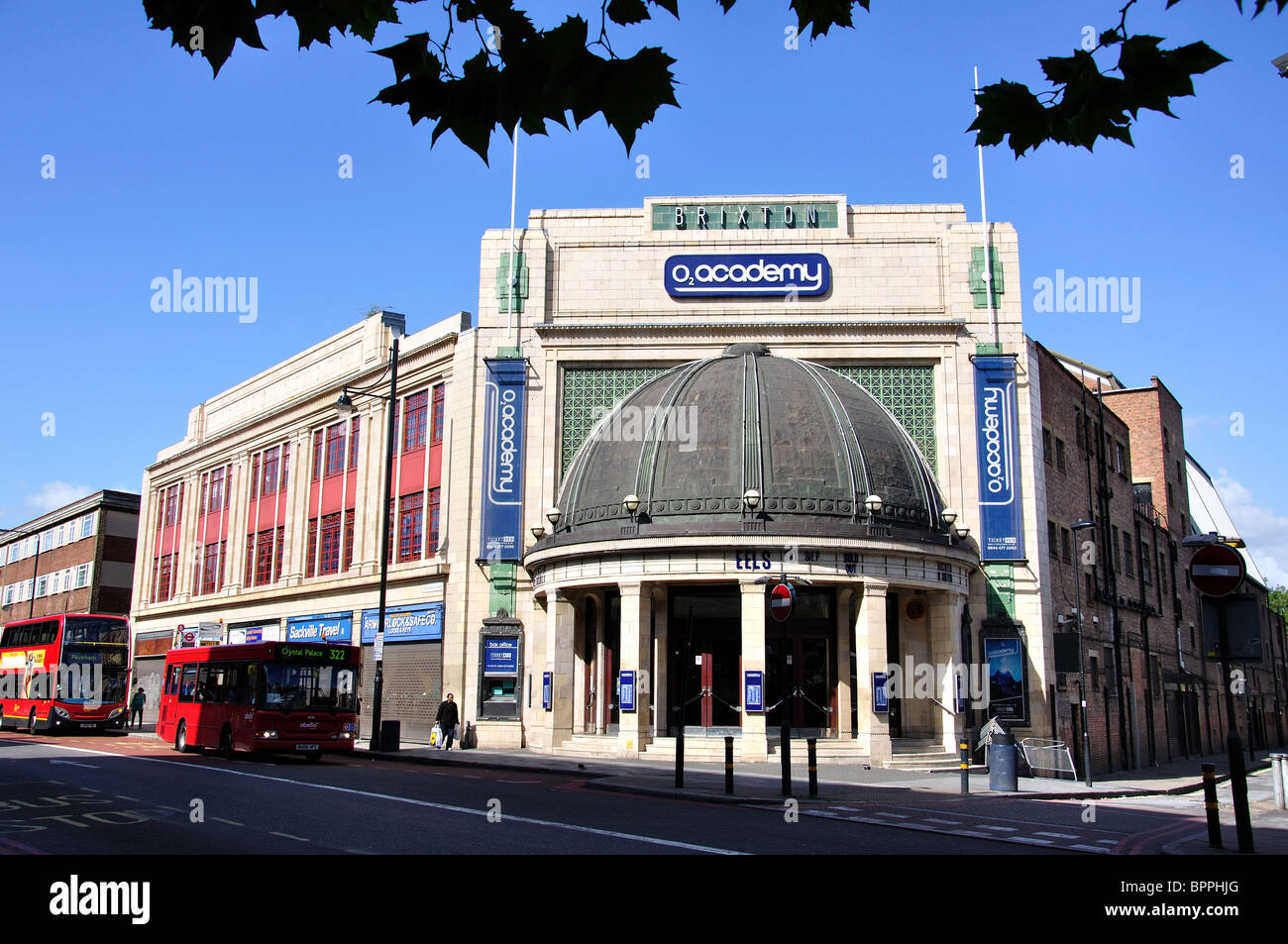 O2 Academy Brixton, Stockwell Road, Brixton, London Borough von Lambeth, Greater London, England, Vereinigtes Königreich Stockfoto