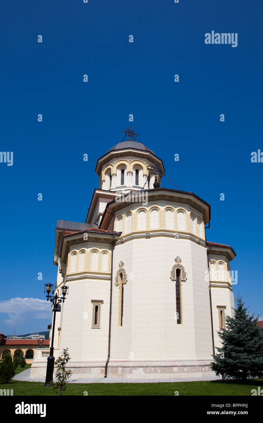 Die orthodoxe Kathedrale in Alba Iulia, Rumänien. Stockfoto