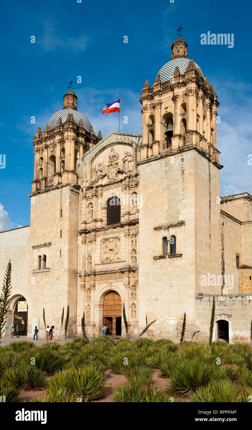 Mexikanischen Barock Stil Iglesia de Santo Domingo, Oaxaca, Mexiko Stockfoto