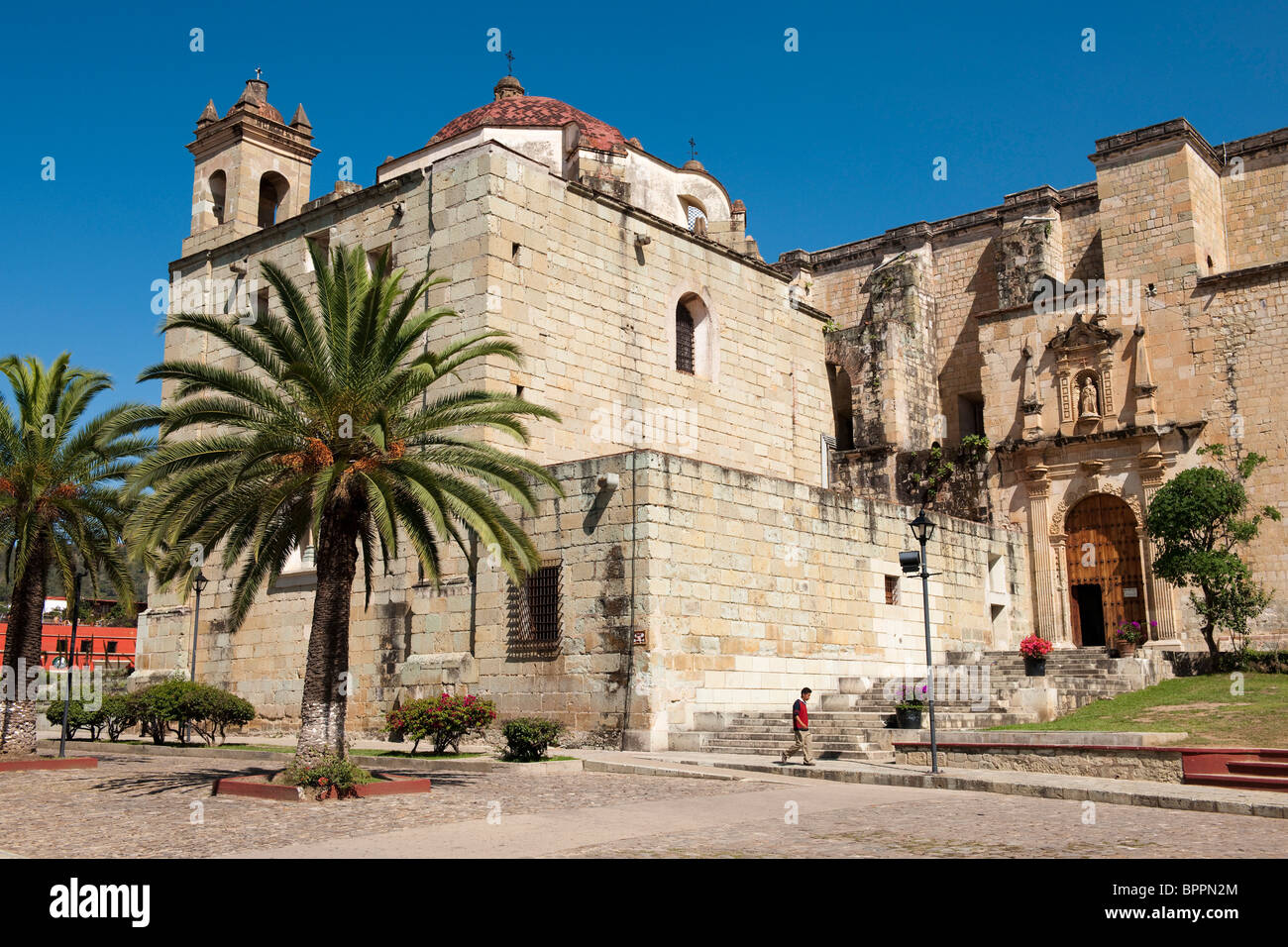 Mexikanischen Barock Stil Iglesia de Santo Domingo, Oaxaca, Mexiko Stockfoto