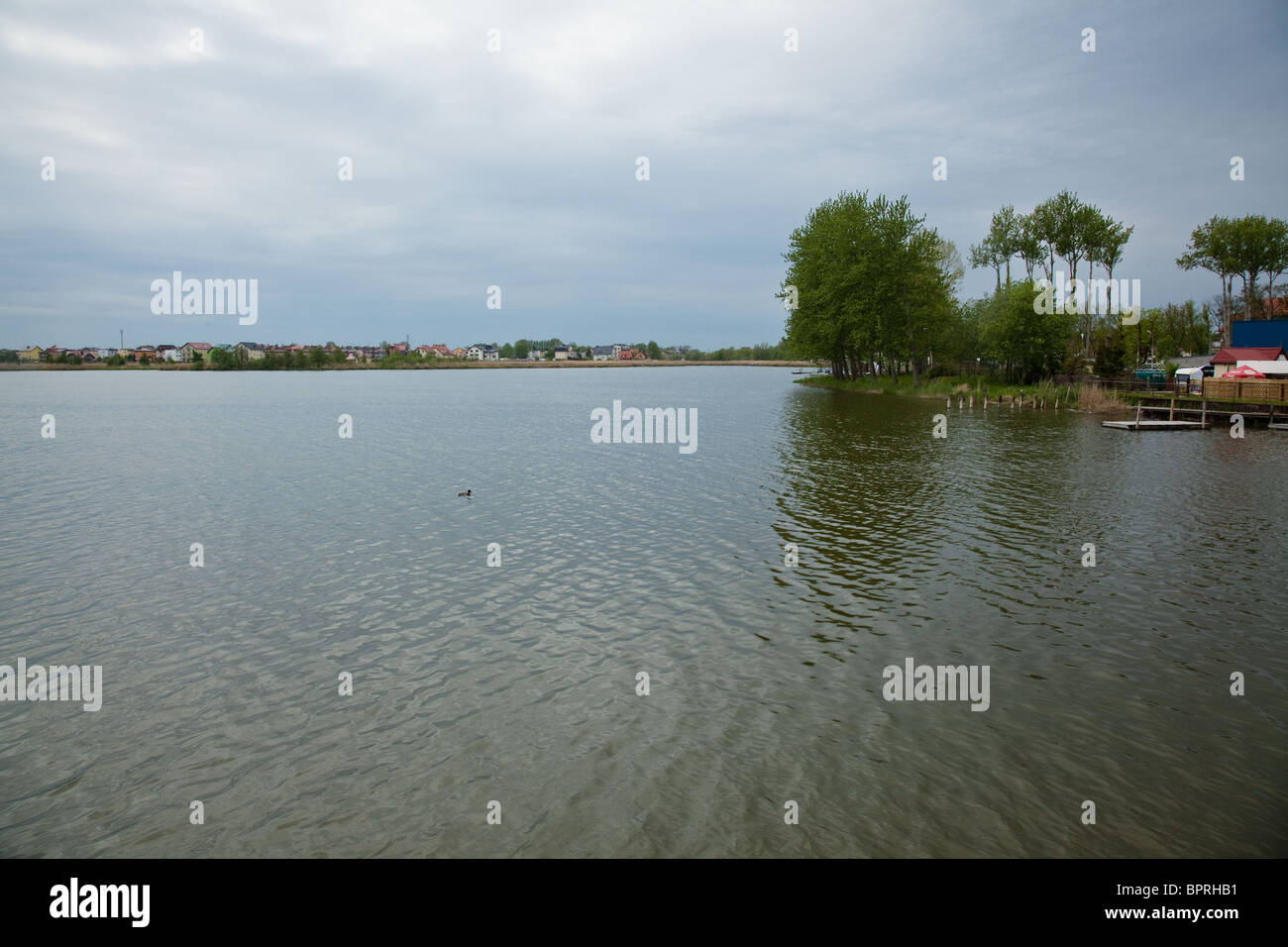 Mielno ist ein Dorf in Koszalin County, Woiwodschaft Westpommern, in Nord-West Polen. Stockfoto